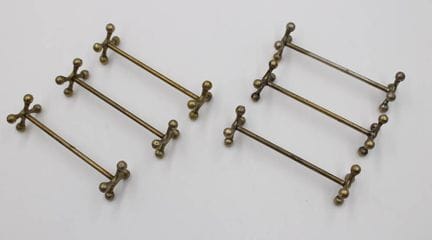 6 porte-couteaux, anciens, probablement de la marq