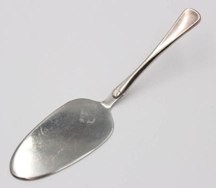 petite louche, manche en argent, Danemark, env. L-