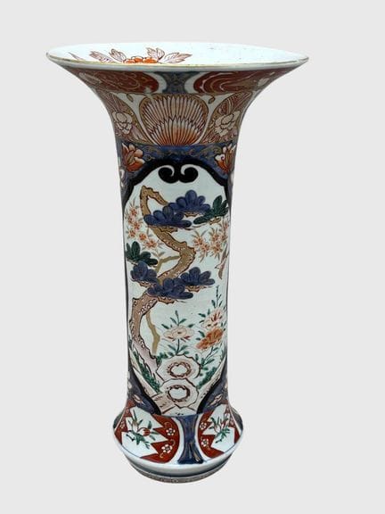 Vase antique en porcelaine Imari, d'origine japona