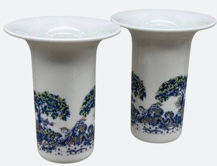 Lot de deux vases de la collection Rosenthal Studi