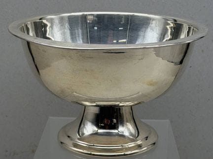 Aufsatzschale, versilbert, Sportpreis Golf 1992, C