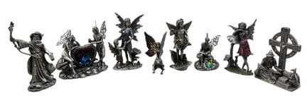 8 figurines vintage « Myth &amp; Magic Tudor Mint 