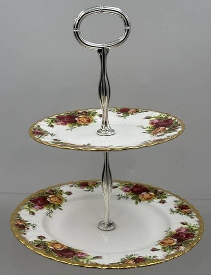 Étagère « Royal Albert » Country Rose, H 24 cm