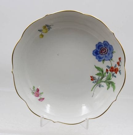 Soupière, Meissen, marque « Schwertermarke », déco