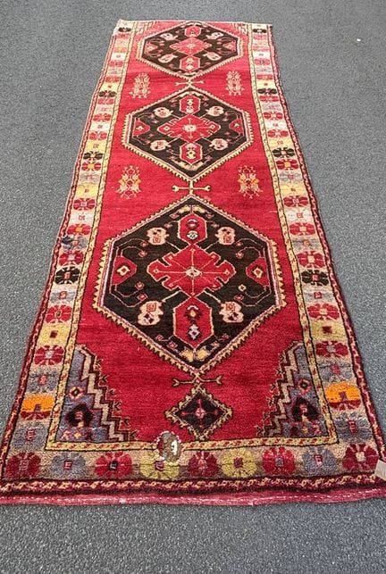 Orient-Läufer, wohl Sarad,  115x307 cm