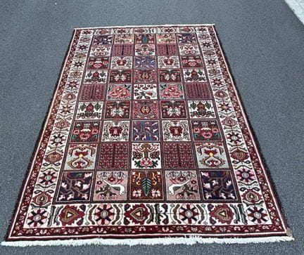 Bachtiar-Gartenteppich (Bakhtiari) aus dem Iran,  