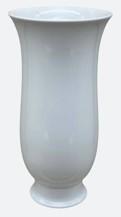 Grand vase « Kaiser » blanc, H 25 cm