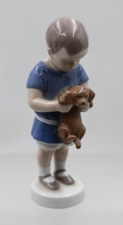 Ole con un cachorro, n.º de modelo 174, diseño de 