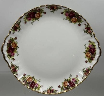 Grand plat à gâteaux « Royal Albert » Old Country 