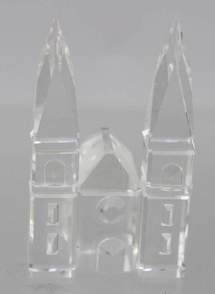 petite église, Swarovski, hauteur env. 5,5 cm