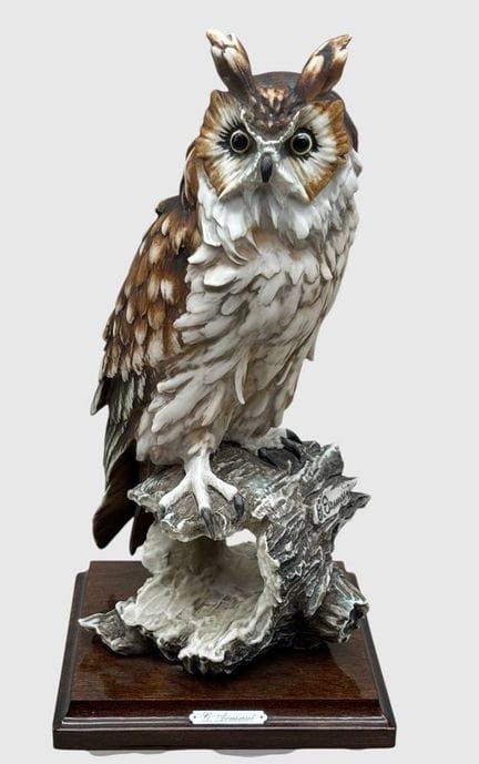 G. Armani, grand hibou, Capodimonte, Florence, H-3