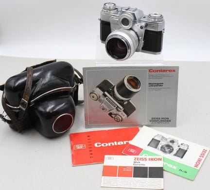 Zeiss Ikon Contarex „Bullseye, 35-mm-Filmkamera au