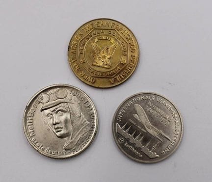 3x div. Erinnerungsmedaillen
