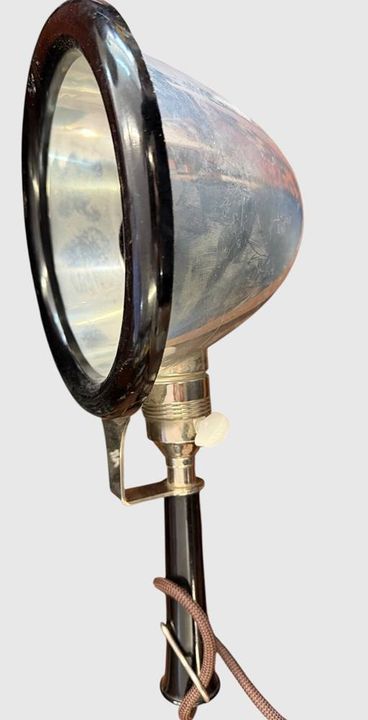 Lámpara calefactora Art Déco Rheotherm, de metal c