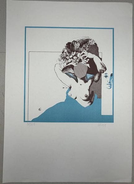 Hartmut FRIEDRICH (1935-2020), moderne Lithografie
