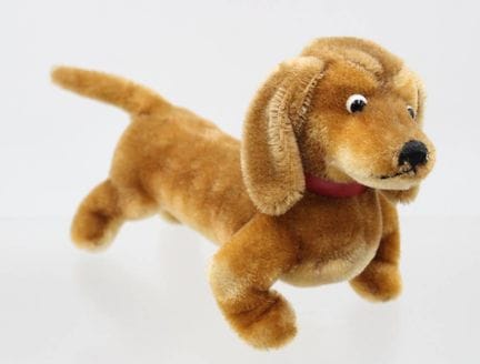 Teckel de Steiff, Hexie, sin identificación, alto: