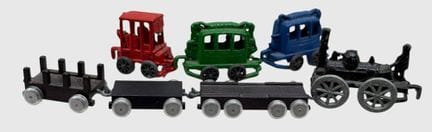 Locomotora en miniatura de Gebr. Hildner y 5 vagon