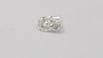 Diamant im Radiant Cut, 0,28 ct, VS1, Labor erstel
