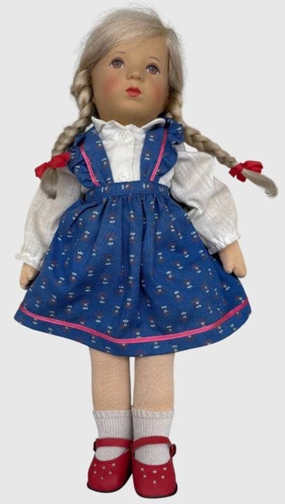 Muñeca de colección de Käthe Kruse, 33 cm, en perf