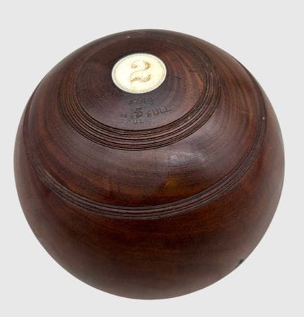 Bola de bolos de madera de Pockholz y césped n.º 2