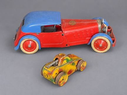 MECCANO
Torpedo mécanique en état moyen
22 cm
On y