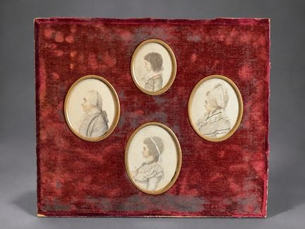 David BOUDON (Genève 1748 – USA après 1816)
Quatre