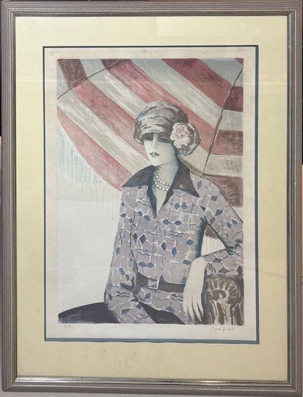 Jean-Pierre CASSIGNEUL (1935)
Elégante au parasol 