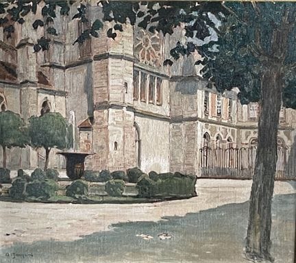 École du XX ème
Église de Remiremont
Huile sur iso