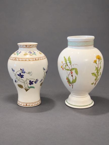 Lot comprenant :
- Villeroy  Boch
Vase balustre en