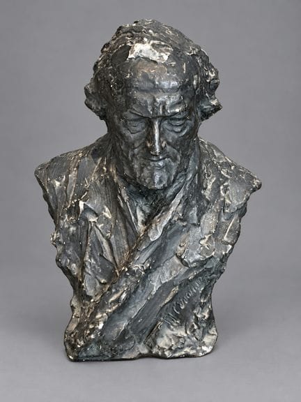 Naum ARONSON (1872-1943)
Buste de Wagner
Plâtre pa