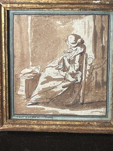 Attribué à Etienne LAVALLEE - POUSSIN
(1735 – 1802