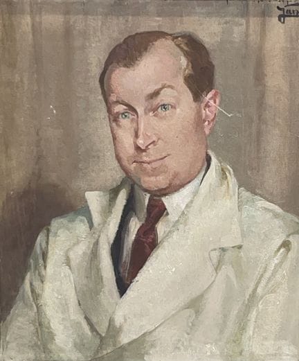 École du XXe siècle,
Sans titre [Portrait d'homme]