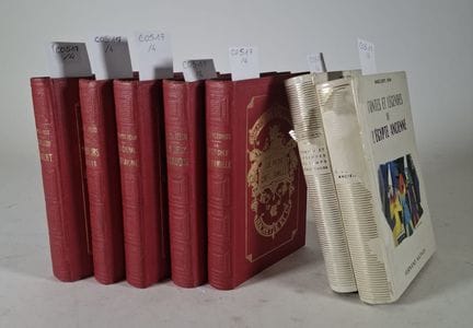 Série de 5 volumes de la bibliothèque rose illustr