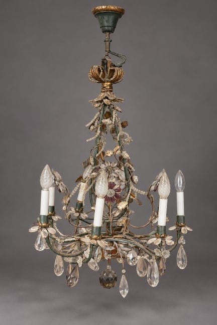 Dans le goût de la maison Baguès
Lustre à 8 lumièr