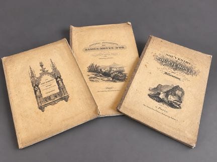 Lot comprenant :
- Souvenir du Piémont par Villene