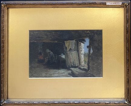 École anglaise de la fin du XIXème siècle
Femme da