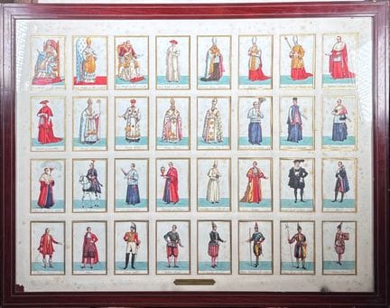 École du XIXe siècle
Costumes de la cour pontifica