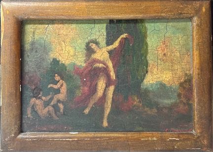 Émile Eugène NOURRIGAT (XIX-XX)
Danseuse
Huile sur