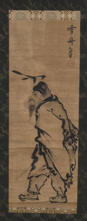 SESSHU Tôyô (ca. 1421-1507). 
Peinture à l’encre s