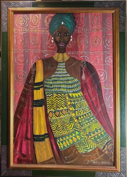 Philippe DEMOULIN (XXe siècle)
Femme Masaï au turb