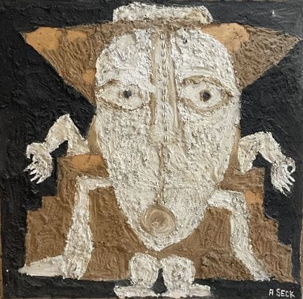 Amadou SECK (1950)
Totem Figure
Technique mixte Hu