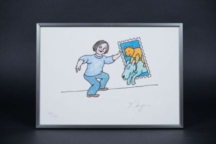 Tomi UNGERER (1931–2019)
Design for a postage stam