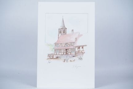 Tomi UNGERER (1931–2019)
Country House in Kutzenha