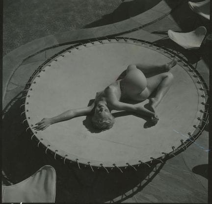 ANDRE DE DIENES Vintage Photo 1950s-1960s Nude Stu