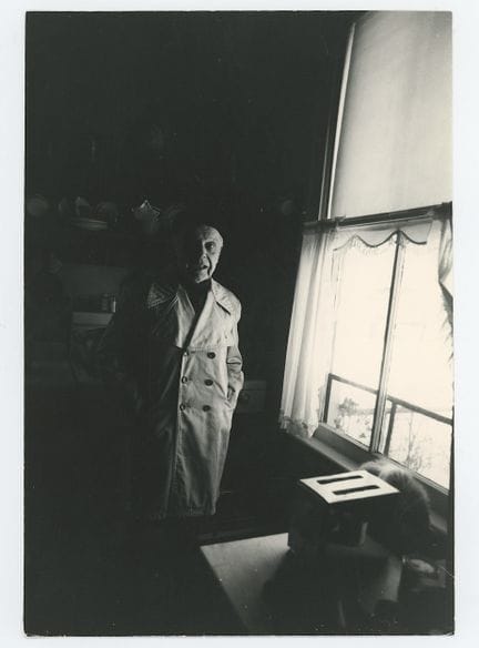 Vintage-Künstlerfoto von Gene Brossard: Porträt vo