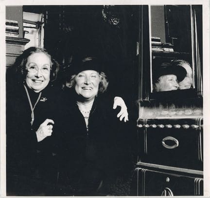 Vintage-Fotoporträt von Harriet Tannin &amp; Joyce