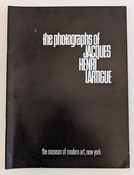 1963 MoMA Monograph "The Photographs of Jacques He