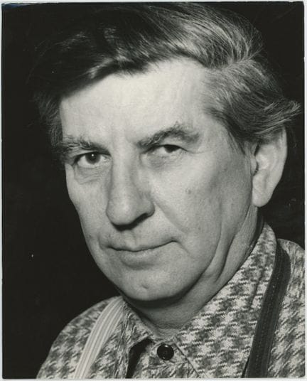 Vintage-Künstlerfoto von Robert Angeloch: Porträt 