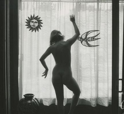 ANDRE DE DIENES Vintage Photo 1950s-1960s Nude Stu
