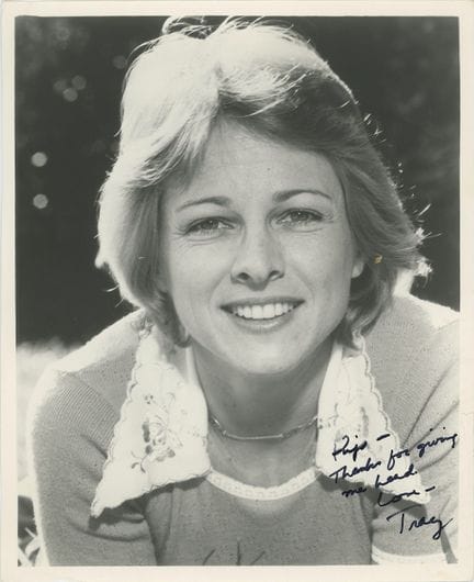 Vintage-Studio-Porträtfoto von Tracy Brooks Swope,
